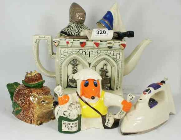 Appraisal: A collection of Gary Seymour Limited Edition Tea Pots comprising