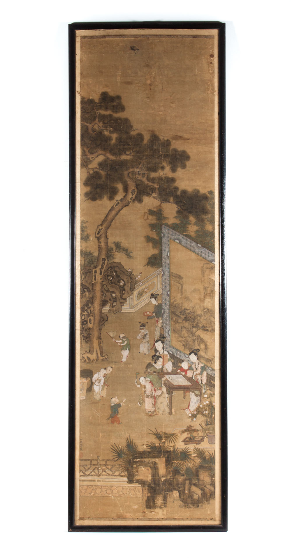 Appraisal: Chinese School th c panel painting th century or earlier