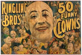 Appraisal: Ringling Brothers Funny Clowns Ringling Brothers Funny Clowns Buffalo Courier