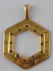 Appraisal: Cartier An carat gold pendant with signs of the zodiac