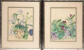 Appraisal: TWO COLOR LITHOGRAPHS Two color lithographs Raoul Dufy French -