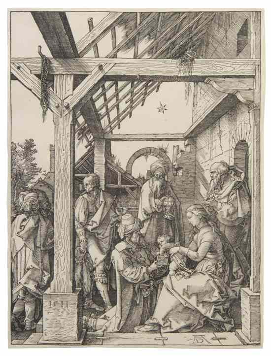 Appraisal: Albrecht Durer German - The Adoration of the Magi woodcut