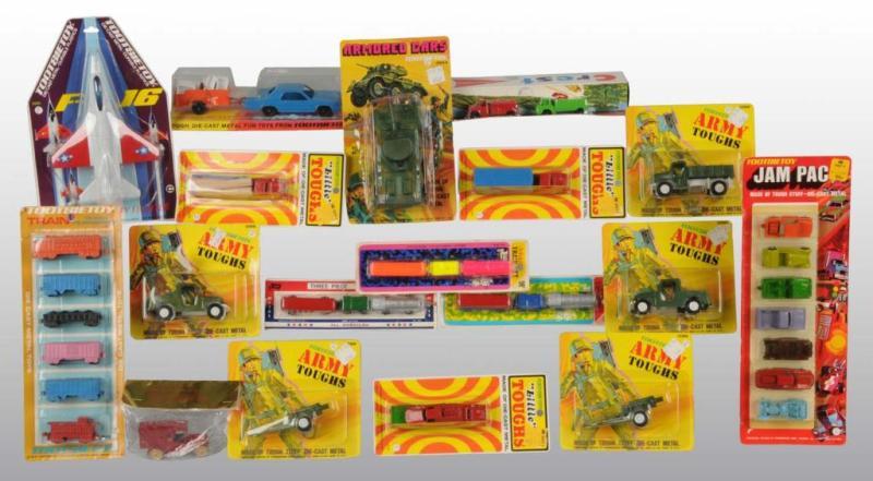 Appraisal: Lot of Tootsie Toy Die-Cast Vehicle Toys Description Circa s