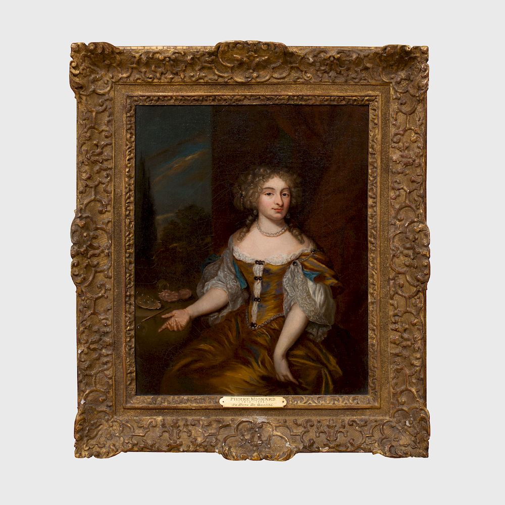 Appraisal: Circle of Pierre Mignard - Portrait of a Lady Oil