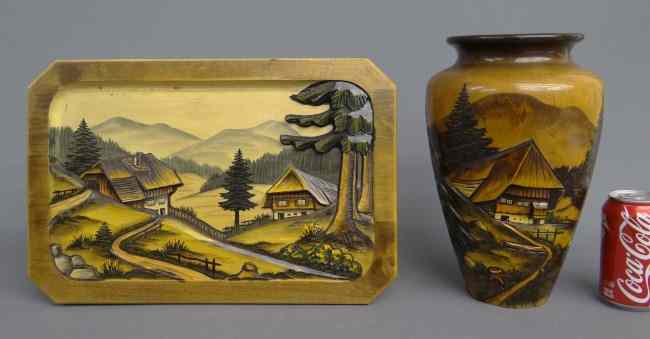 Appraisal: Lot German Black Forest souvenirs