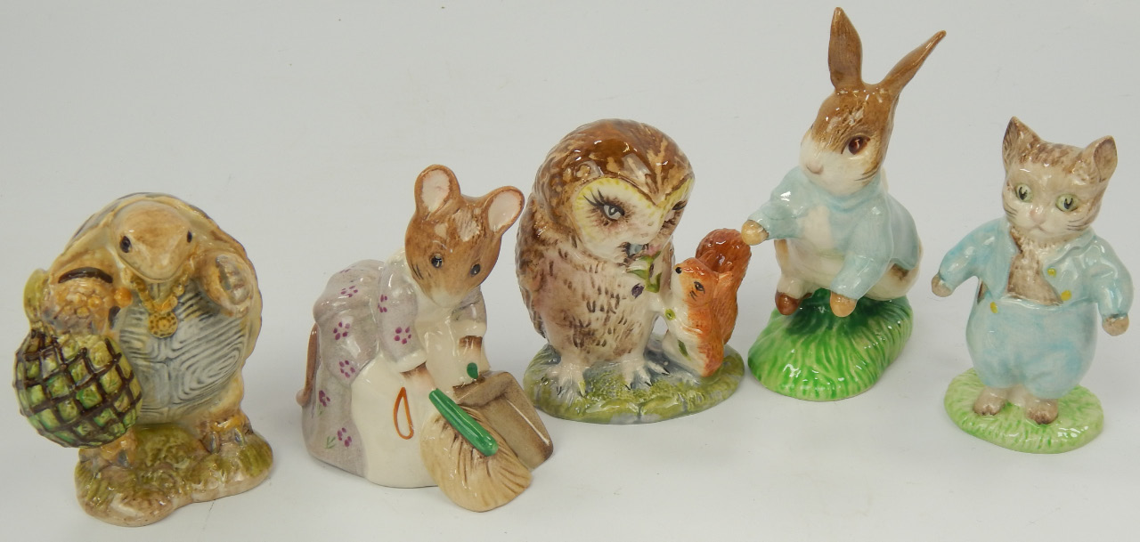 Appraisal: A collection of Beswick Beatrix Potter figures