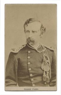 Appraisal: Custer George Armstrong Carte de Visite of George Armstrong Custer