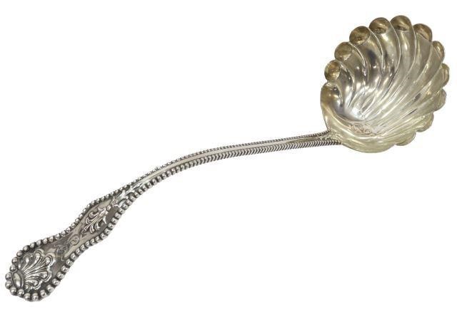 Appraisal: American sterling silver punch ladle Dominick Haff New York in