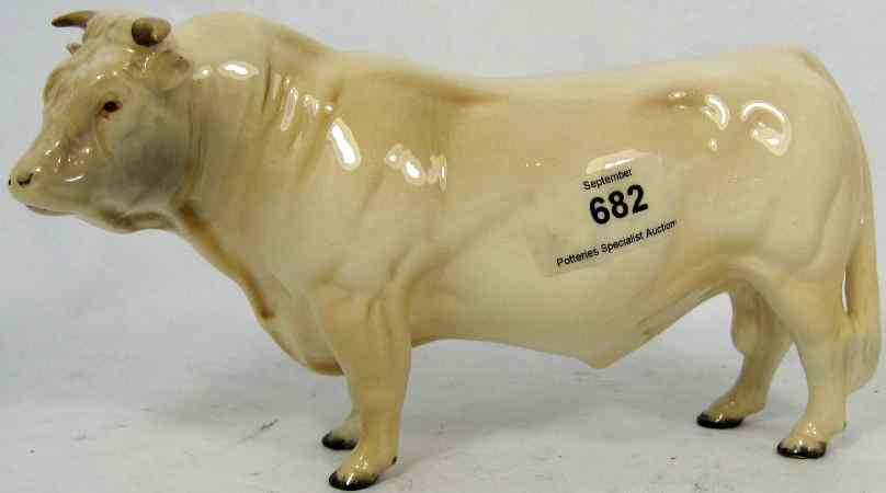 Appraisal: Beswick model of a Charolais Bull A