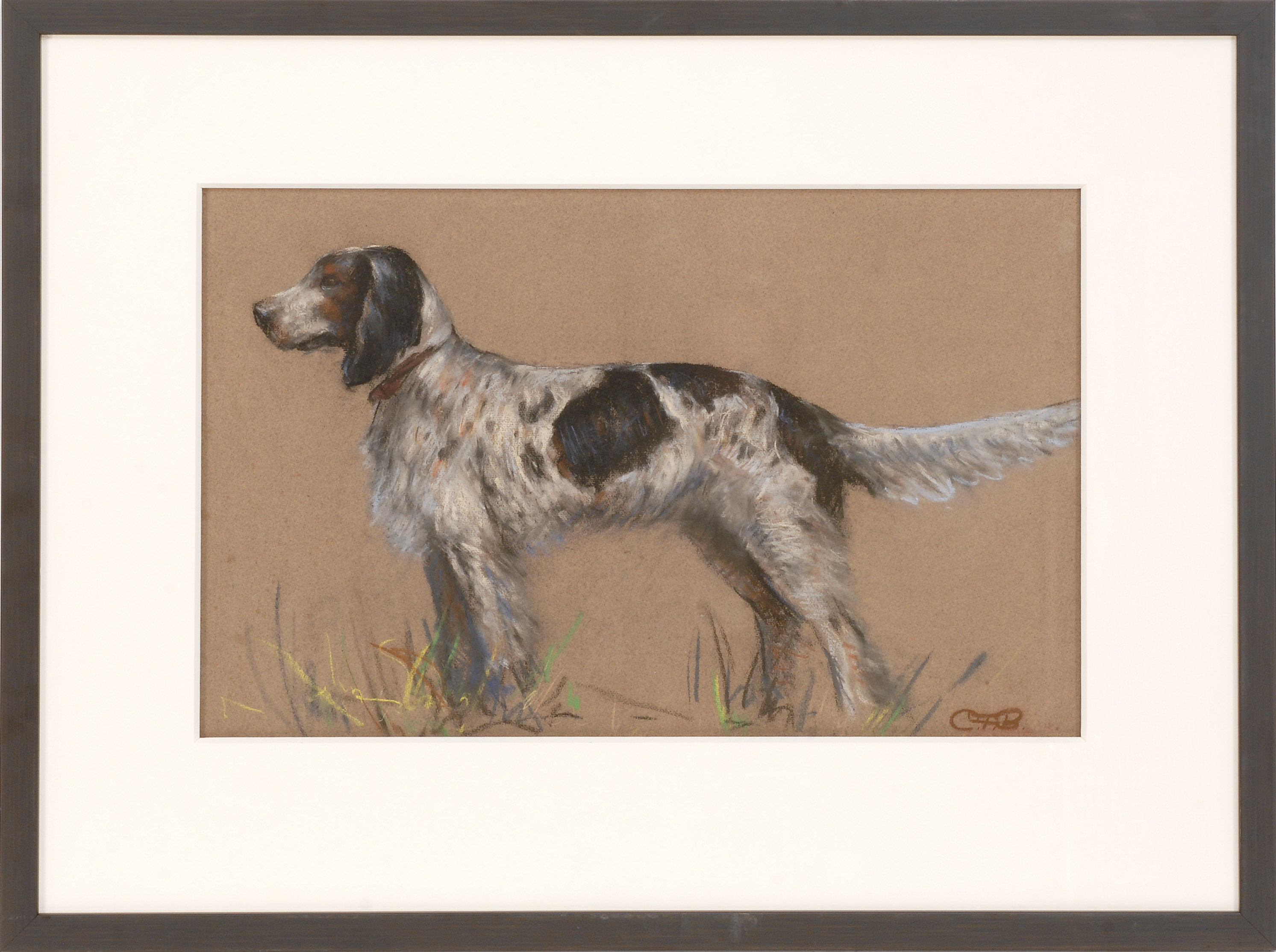 Appraisal: POSSIBLY CHARLES LIVINGSTON BULLAmerican - Portrait of an English Setter