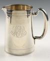 Appraisal: STERLING SILVER WATER PITCHER - Federal Style Tapered Cylindrical Pitcher