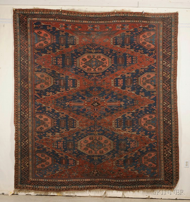 Appraisal: Soumak Carpet Northeast Caucasus second half th century small spots