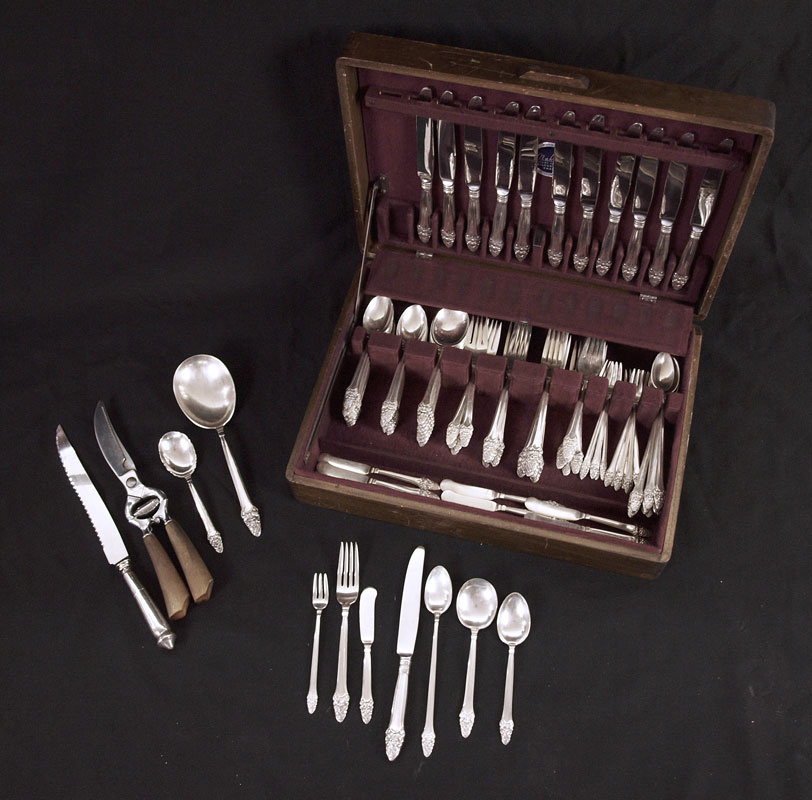 Appraisal: GORHAM SOVEREIGN STERLING FLATWARE Service for Approx pieces in the