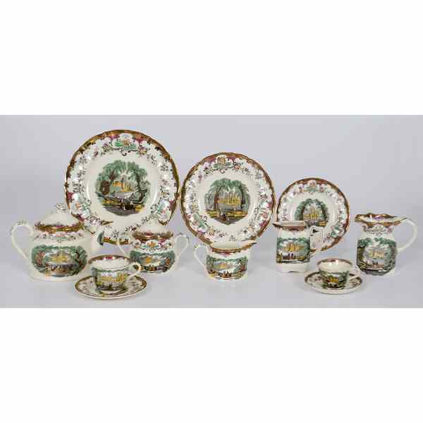 Appraisal: Mason's Ironstone Leeds Tablewares English A partial set of Mason's