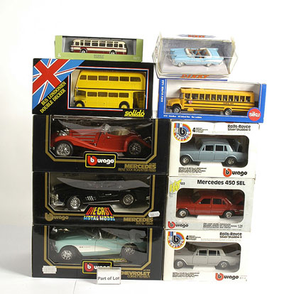 Appraisal: Bburago Dinky a group of - x th scale Bburago