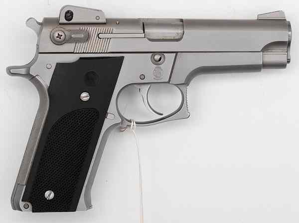 Appraisal: Smith Wesson Model Semi-Auto Pistol mm cal '' barrel S