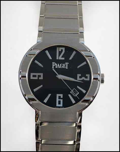 Appraisal: PIAGET POLO KARAT WHITE GOLD AUTOMATIC WATCH Reverse is stamped