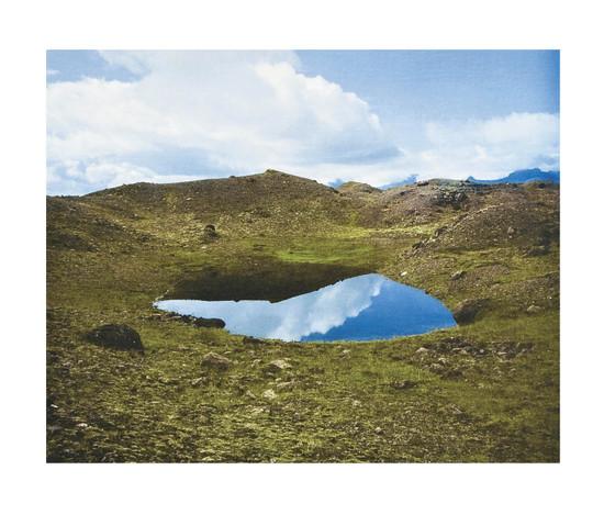 Appraisal: Olafur Eliasson b Mirror Stage for Merce Three-color photogravure signed