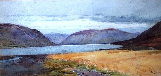 Appraisal: Tom Scott St Mary's Lochsigned and datedwatercolour cm x cm