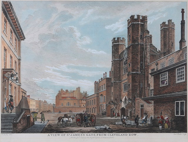 Appraisal: EDWARD ROOKER AFTER PAUL SANDBY'A View of St James's Gate