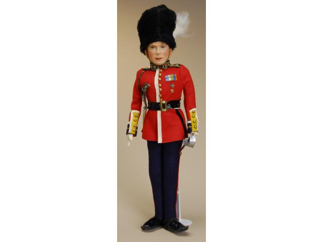 Appraisal: Farnell King George VI Character Doll England ca all felt