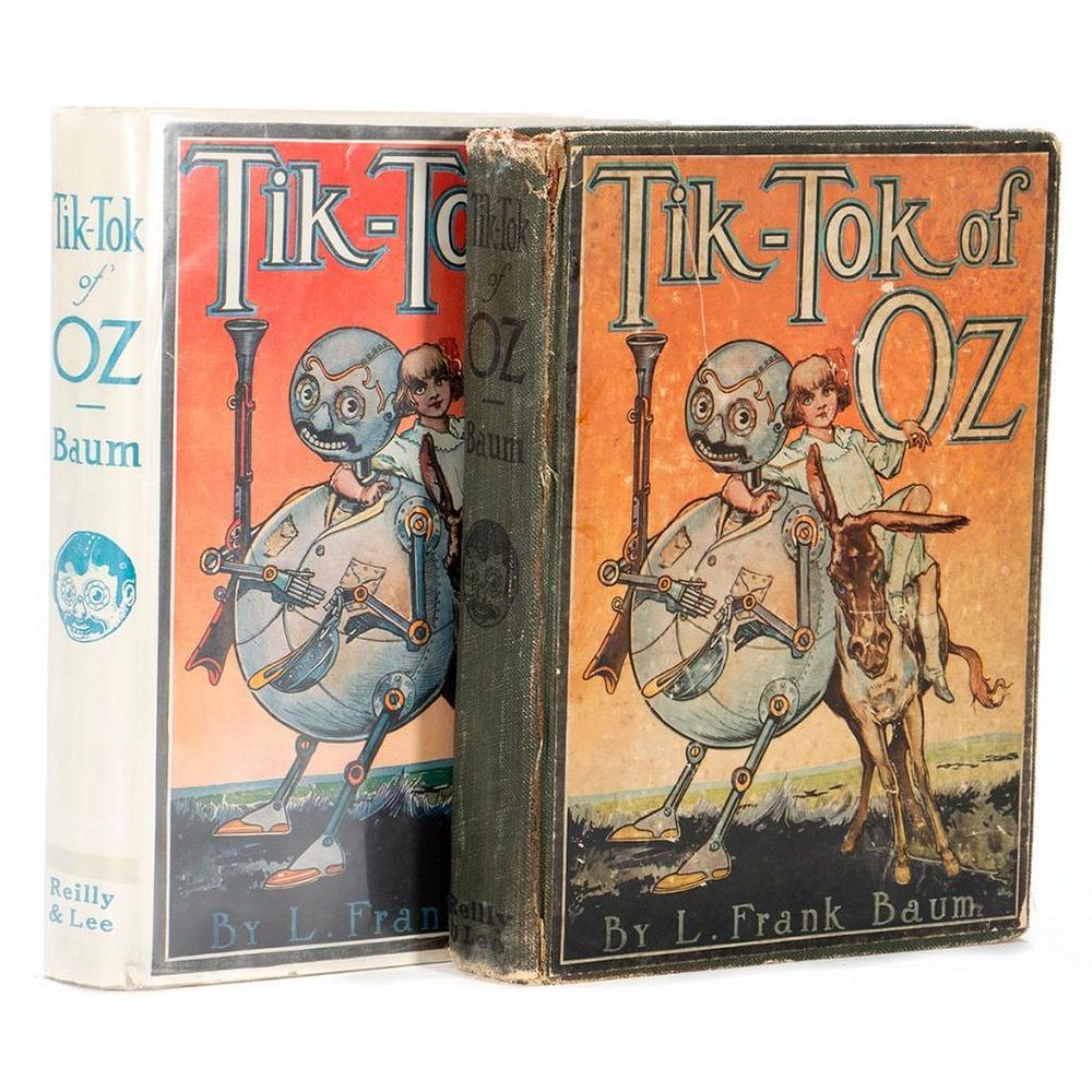 Appraisal: Two copies of Tik-Tok of Oz one in jacket Tik-Tok