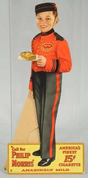 Appraisal: Philip Morris Johnny Cardboard Cutout Late s to s A