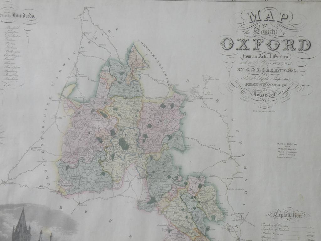 Appraisal: Eman Bowen Hand coloured map of Devonshire cm x cm