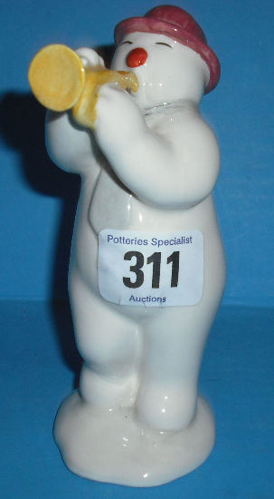 Appraisal: Royal Doulton Snowman Figure Trumpeter DS