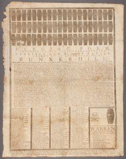 Appraisal: RARE AMERICAN REVOLUTIONARY WAR BROADSIDE AN EXCEEDINGLY RARE AMERICAN REVOLUTIONARY