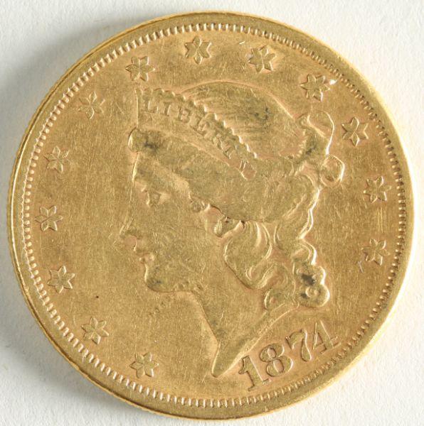 Appraisal: -S Gold Double Eagle aVF