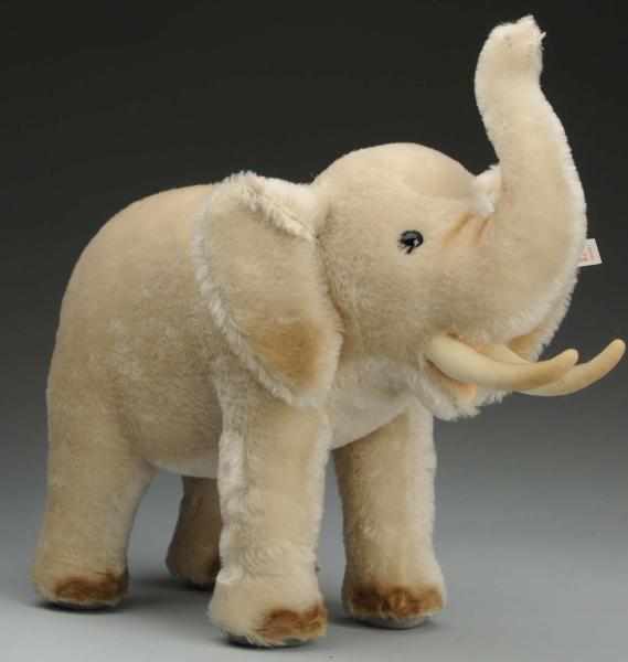 Appraisal: Steiff Mohair Elephant Special limited edition of pieces made for