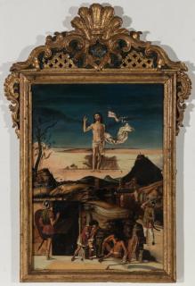 Appraisal: AFTER GIOVANNI BELLINI THE RESSURECTION OF CHRIST A C EMPIRE