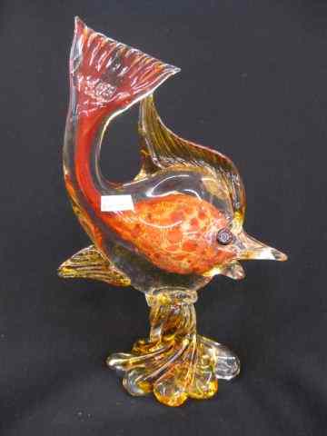 Appraisal: Italian Art Glass Figurine of a Fish '' excellent