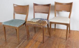 Appraisal: John Stuart Side Chairs Set of Three Three John Stuart