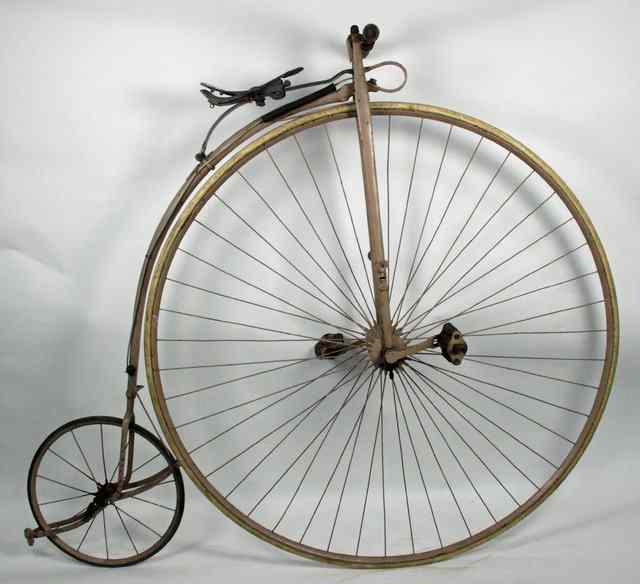 Appraisal: A Singer Ordinary penny farthing with wheel with Brian Mortimer