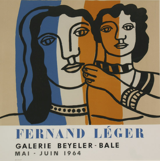 Appraisal: Fernand L ger French - Galerie Beyerler - Bale Lithographic