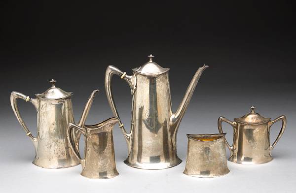 Appraisal: Property of another owner Comprising pts coffee pot pints teapot