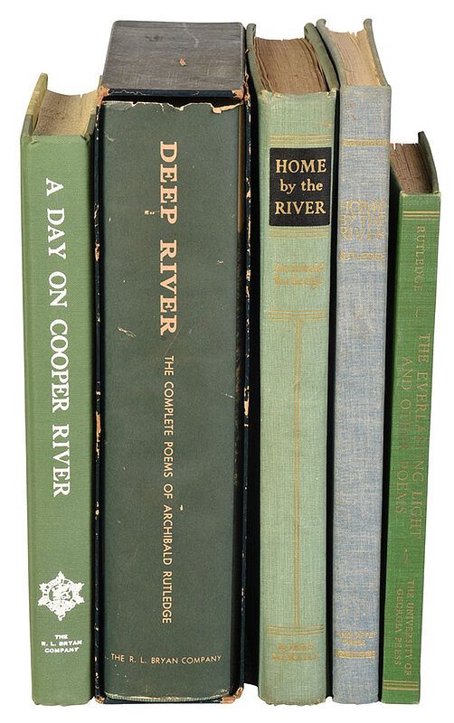 Appraisal: Five South Carolina Related Books including Deep River The Complete