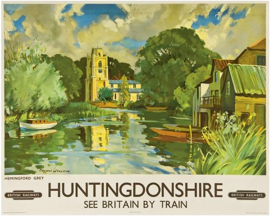 Appraisal: WESSON EdwardHUNTINGDONSHIRE Hemingford Grey British Railways lithograph in colours c