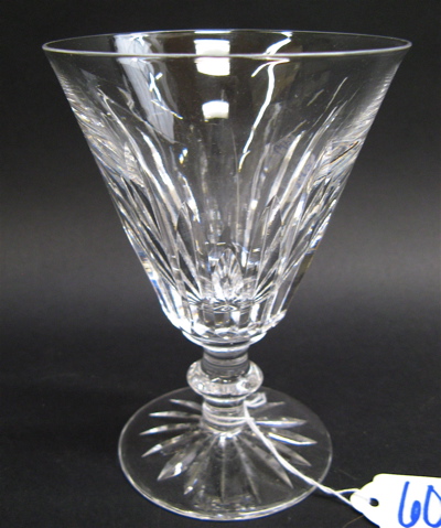 Appraisal: SET OF WATERFORD CUT CRYSTAL CLARET WINES pieces in the