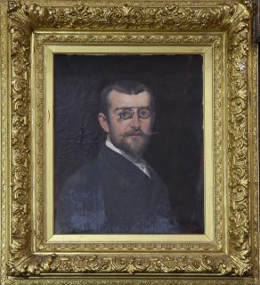 Appraisal: Painting Portrit of a Gentleman American School th century Portrait