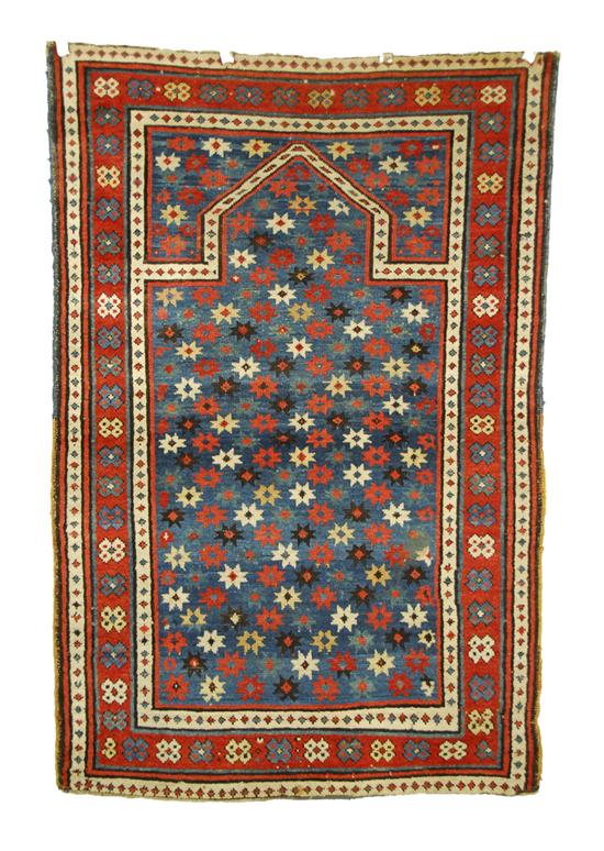 Appraisal: TALISH PRAYER RUG late th century feet inches x feet