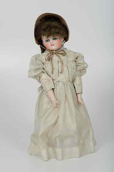 Appraisal: German Shoulder Head Doll German ca - a bisque socket