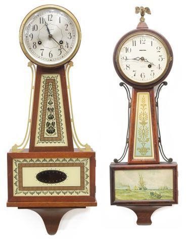 Appraisal: lot of American banjo clocks including New Haven Clock Co