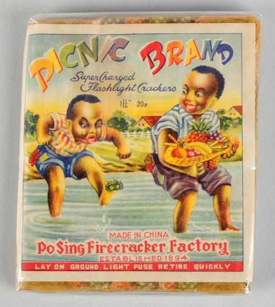 Appraisal: Picnic Brand -Pack Firecrackers Class Manufactured by Po Sing Condition