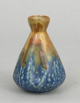 Appraisal: A Gilbert Metenier Vase French - A small glazed ceramic