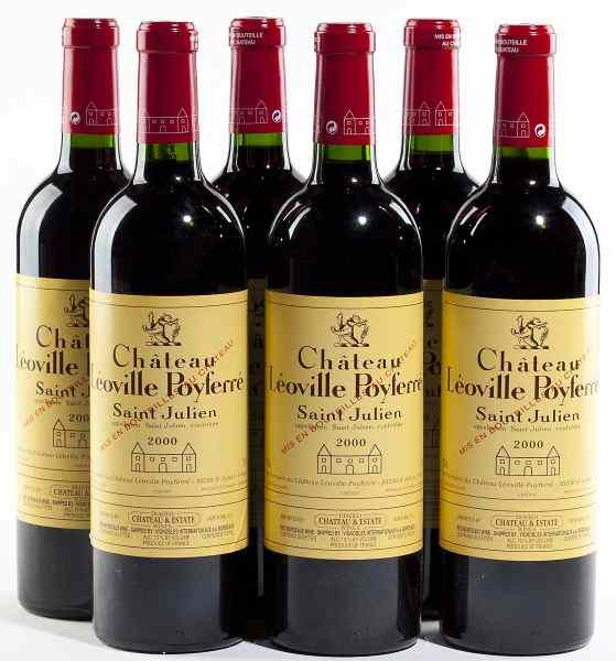 Appraisal: Chateau Leoville PoyferreSt Julien bottles into neck''The plushest most ostentatious