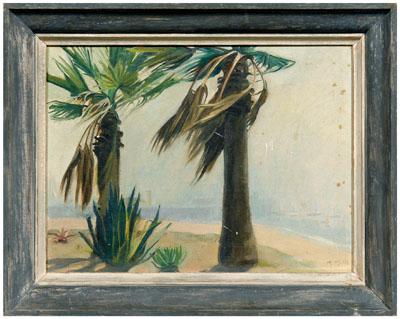 Appraisal: Mildred Bunting Miller painting Pennsylvania California - quot Santa Monica