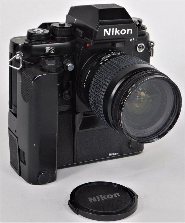 Appraisal: NIKON F HP BLACK BODY NIKKOR - MM F -